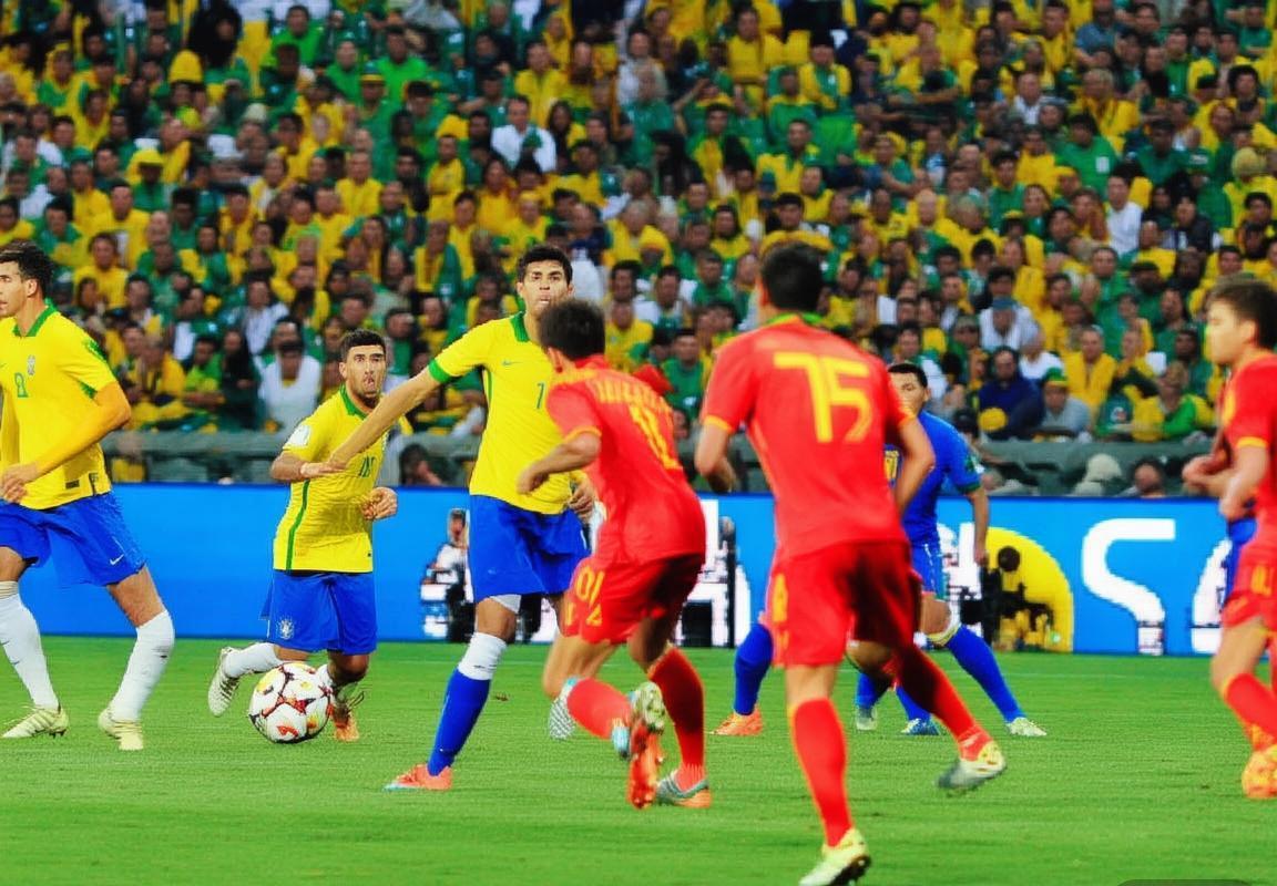 巴西男足VS中国男足：交锋回顾、战术对比与未来展望(图4)